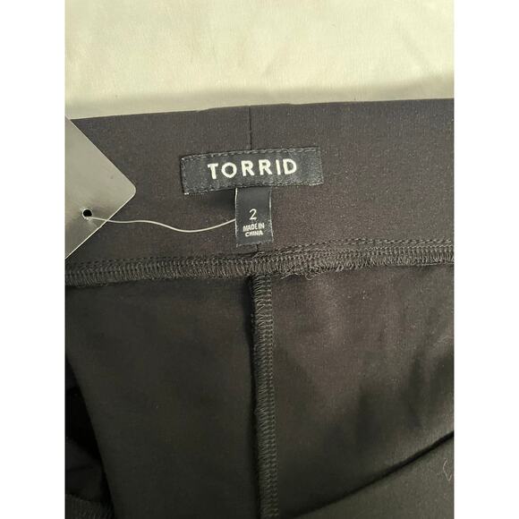 Torrid Black Lace-Up Pencil Skirt 2X NWT – Stretch Bodycon High Waist - Picture 4 of 6